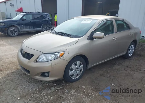 2009 Toyota Corolla Le from USA, damaged, VIN 1NXBU40E79Z122565